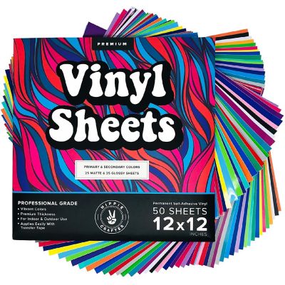 Hippie Crafter Color Vinyl Sheets Image 1