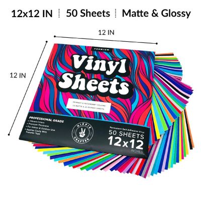 Hippie Crafter Color Vinyl Sheets Image 1