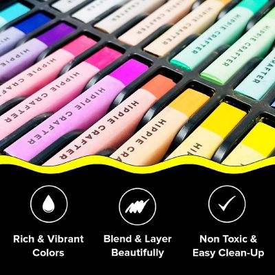 Hippie Crafter Soft Chalk Pastels 24 Pc Image 1