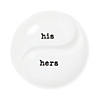 His & Hers Ceramic Ring Dish Image 1