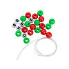 Ho Ho Ho Christmas Beaded Bracelet Craft Kit - Makes 12 Image 1