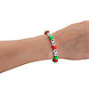 Ho Ho Ho Christmas Beaded Bracelet Craft Kit - Makes 12 Image 2
