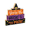 Hocus Pocus Tabletop Sign Halloween Decoration Image 1