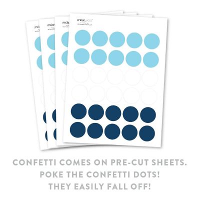 Holiday Blue White Navy, 180-Pack Image 1
