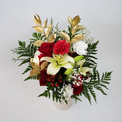 Holiday Hues Small DIY Fresh Flower Pack Image 1