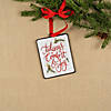 Holiday Sentiment Ornament (Set Of 12) 5.25"H Iron Image 2