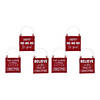 Holiday Sentiment Ornament (Set Of 6) 7.75"H Iron Image 4