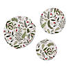 Holiday Sprigs Print Dish Cover (Set Of 3) Image 1