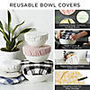 Holiday Sprigs Print Dish Cover (Set Of 3) Image 4