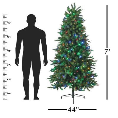 Holiday Wonderland Southern Spruce Artificial Christmas Tree - 400 LED ...