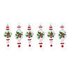 Holly Finial Drop Ornament (Set Of 6) 7.75"H Glass Image 2