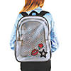 Holographic Backpack with BONUS Sequin Pouch Image 1