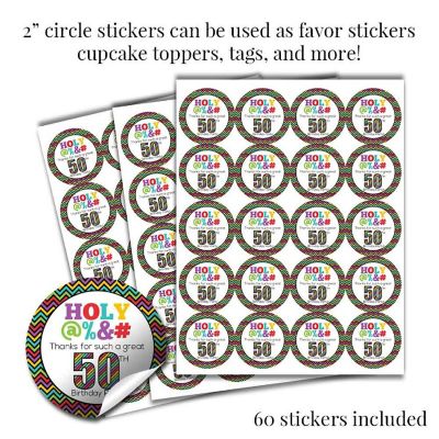 HOLY @%&amp;# 50th Sticker Bundle 429pc. by AmandaCreation Image 3