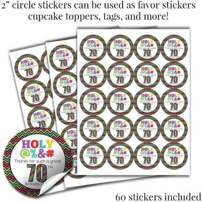 HOLY @%&amp;# 70th Sticker Bundle 429pc. by AmandaCreation Image 3