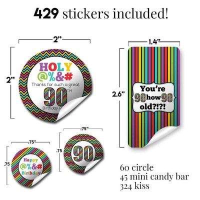 HOLY @%&amp;$ 90th Sticker Bundle 429pc. by AmandaCreation Image 2