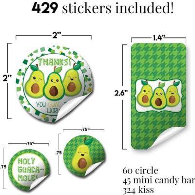 Holy Guacamole Sticker Bundle 429pc. by AmandaCreation Image 1