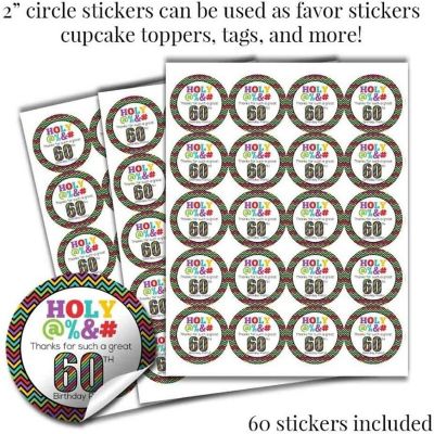 HOLY S@#! 60th Sticker Bundle 429pc. by AmandaCreation Image 3