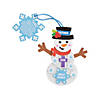 Holy Trinity Snowman Ornament Craft Kit - Makes 12 Image 1