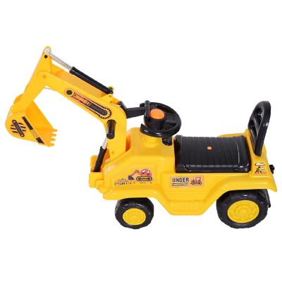 HOMCOM NO POWER 3 in 1 Ride On Excavator Digger Construction Truck Image 2