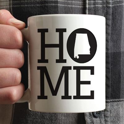 Home Alabama State Ceramic Mug Image 1
