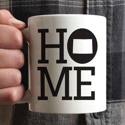 Home Colorado State Ceramic Mug Image 1