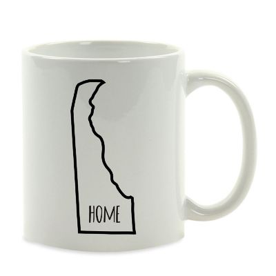 Home Delaware Text Ceramic Mug Image 2