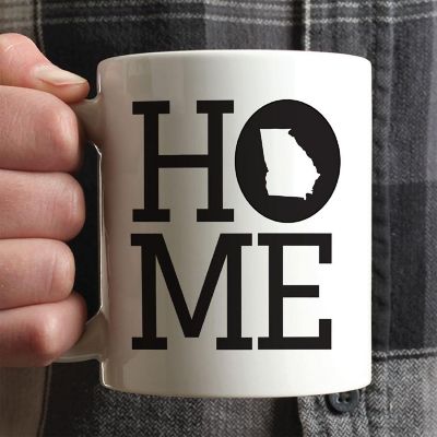 Home Georgia State Ceramic Mug Image 1