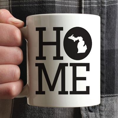 Home Michigan State Ceramic Mug Image 1