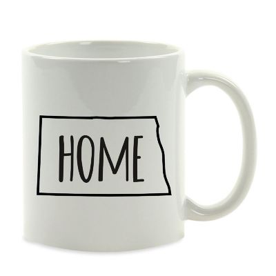Home North Dakota Ceramic Mug Image 2