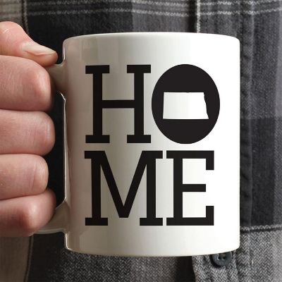 Home North Dakota Ceramic Mug Image 1