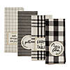 Home Sweet Farmhouse Kitchen Textiles, 18X28", Assorted, 4 Pieces Image 2