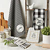 Home Sweet Farmhouse Kitchen Textiles, 18X28", Assorted, 4 Pieces Image 4