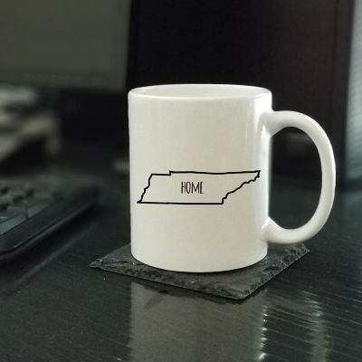 Home Tennessee Text Ceramic Mug Image 1