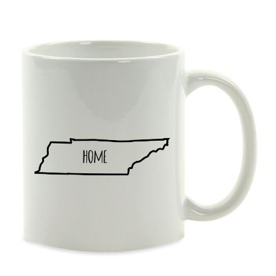 Home Tennessee Text Ceramic Mug Image 2