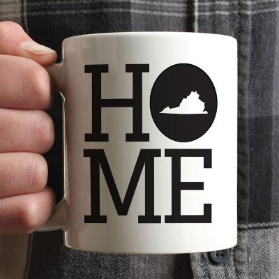 Home Virginia State Ceramic Mug Image 1