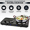 HomeCraft Double Burner Hot Plate Image 2