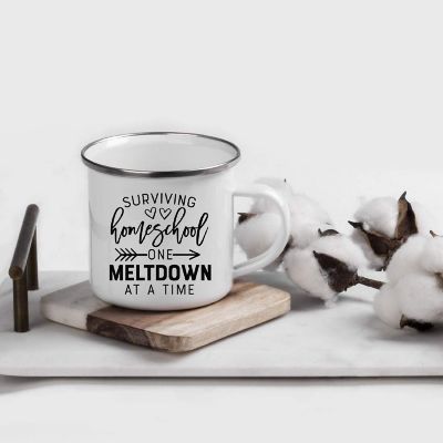 Homeschool Meltdown 11oz Campfire Mug Image 1
