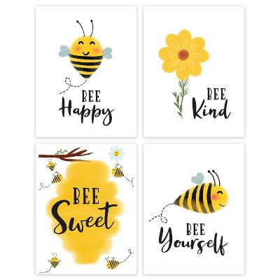 Honey Bee Bee Kind Bee 4Pack 8.5x11in Image 1