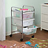 Honey Can Do 3 Drawer Rolling Storage Cart Image 2