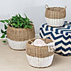Honey Can Do 3 Piece Round Seagrass Baskets Image 2