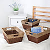 Honey Can Do 3 Piece Seagrass Baskets - Rectangle Image 1