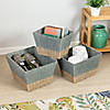 Honey Can Do 3 Piece Square Seagrass Baskets Image 2