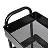 Honey-Can-Do 3-Tier Storage Rolling Cart With Accessories Image 3