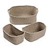 Honey Can Do 3Piece Nested Texture Baskets Image 1