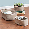Honey Can Do 3Piece Nested Texture Baskets Image 2