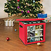 Honey Can Do 48 Count Ornament Cube - Red Image 2