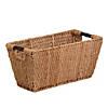 Honey Can Do Basket with Handles - Large, Seagrass Image 1