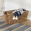 Honey Can Do Basket with Handles - Large, Seagrass Image 2