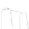 Honey-Can-Do Freestanding Closet With Clothes Rack and Shelves, Matte White Image 4