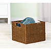 Honey Can Do Parchment Cord Crate - Brown Image 2